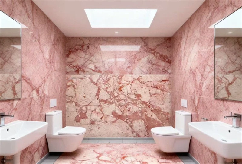 Pink Marble Tiles For bathroom Pink Marble Tiles For bathroom