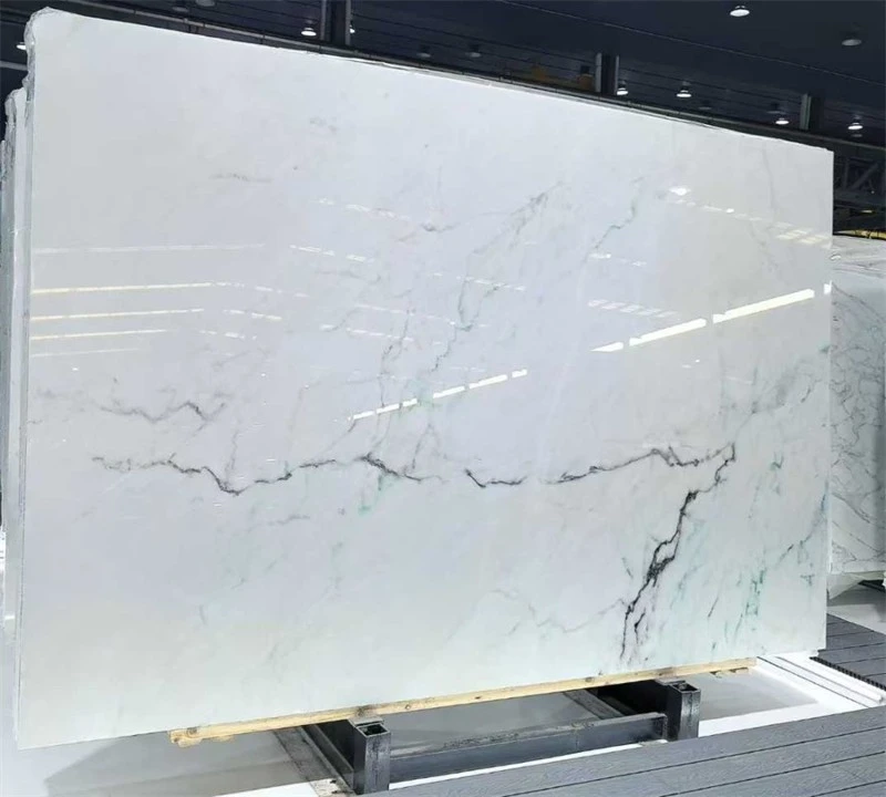 Burma bulgari white marble slabs Burma bulgari white marble slabs